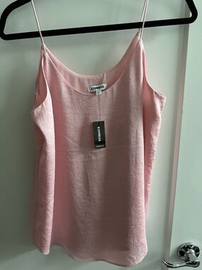 Express Women's Pink tank